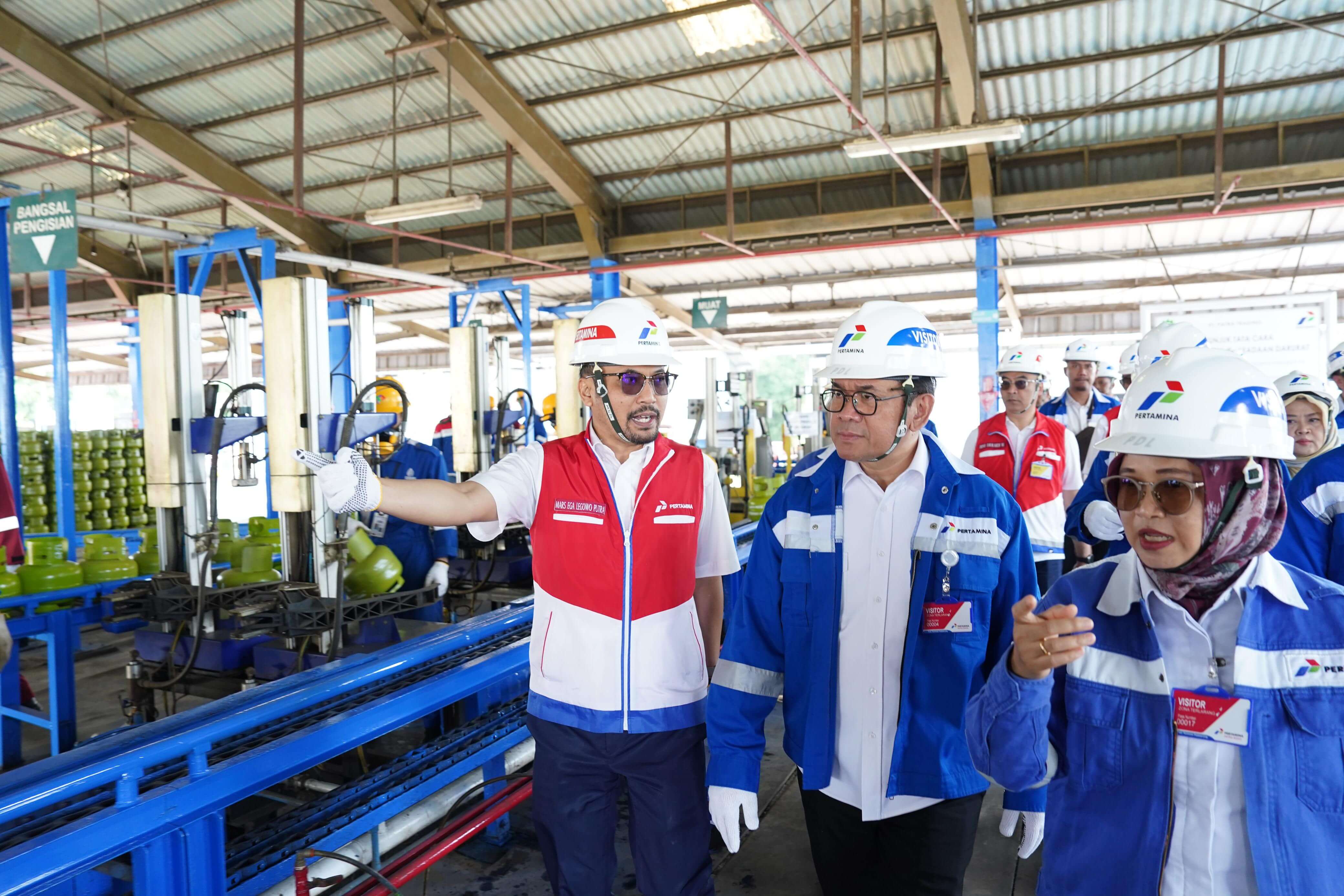 Mendag Mengunjungi SPBE PT Pertamina Patra Trading Padalarang