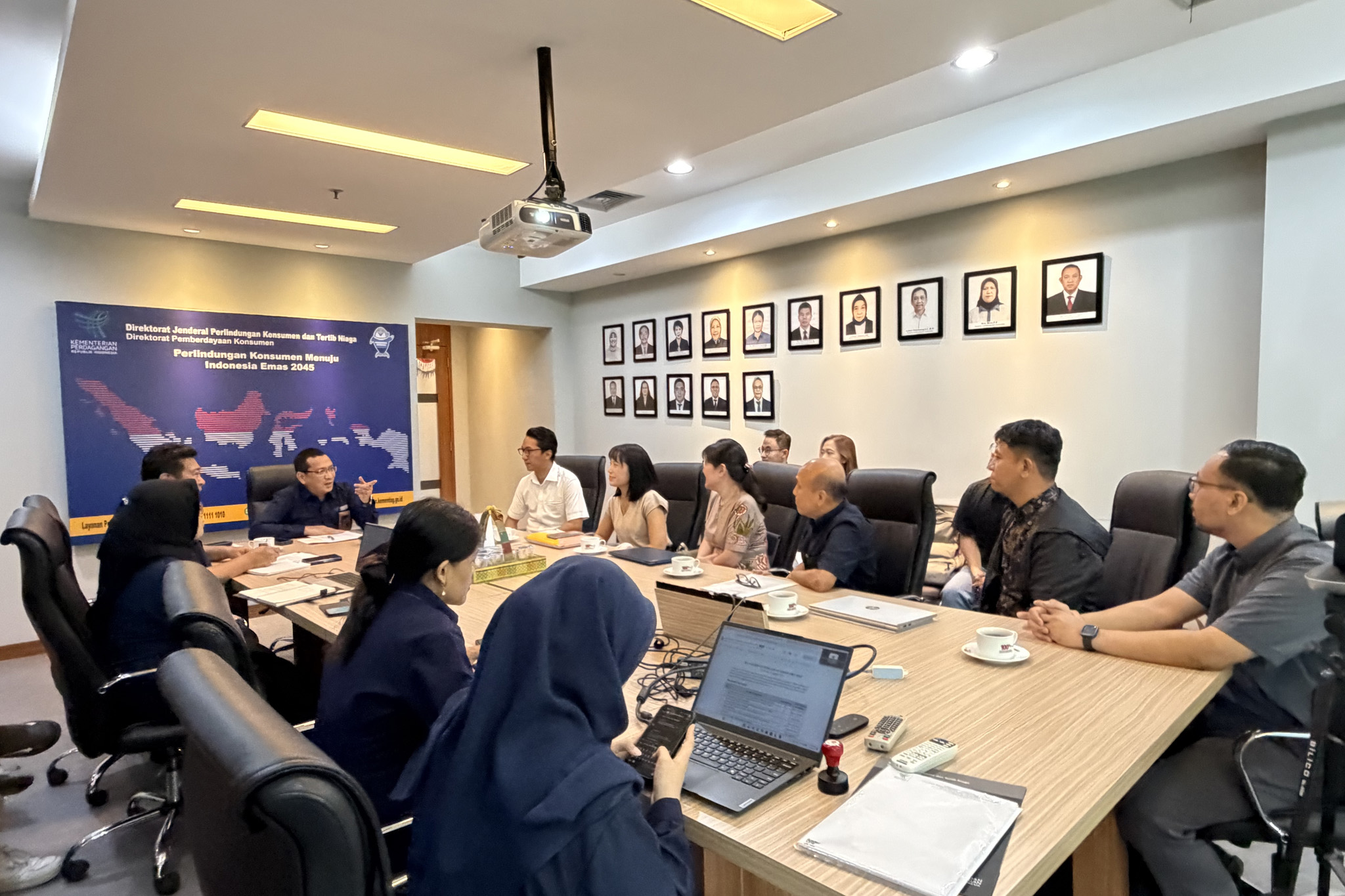 Pertemuan Kemendag dengan MAP Group